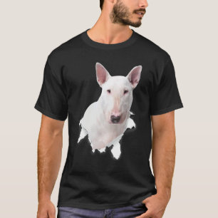 Stier Terriër Gescheurde Stof Voor Hond Moeder Van T-shirt