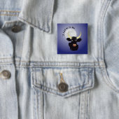 Stier Tierkreiszeichen Button (In situ)