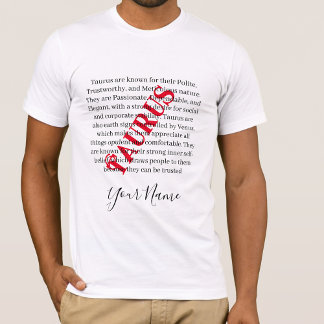 Stier trekken en sterrenbeeld t-shirt