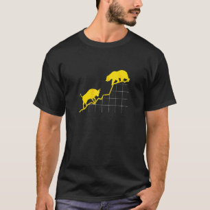Stier Vs Beer I Aandelen Beurs Etf Kapitaal Zip T-shirt