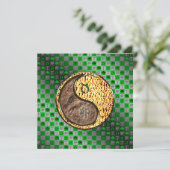 Stier & Vuur Konijn Kaart (Staand voorkant)