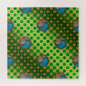 Stier & Water Draak Legpuzzel (Horizontaal)