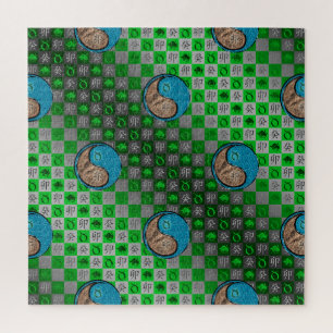 Stier & Water Konijn Legpuzzel