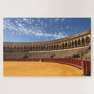 Stierengevechten in Sevilla, Spanje — Jigzaag Puzz Legpuzzel