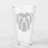 stierenhondstam glas (Achterkant)