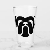 stierenhondstam glas (Voorkant)