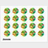 Stierenmarkt 2025 ronde sticker (Vel)