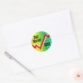 Stierenmarkt 2025 ronde sticker (Envelop)