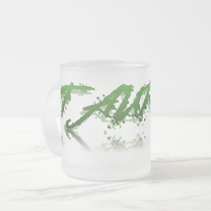 Stierenreflectie Matglas Koffiemok