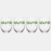 Stierenreflectie Wijnglas Zonder Voet (Links)