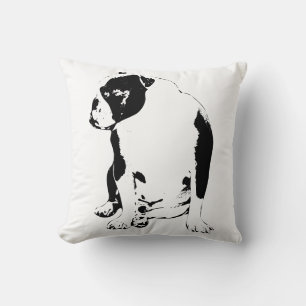 "stierhond grafische top", "winterlaag gemakkelijk kussen