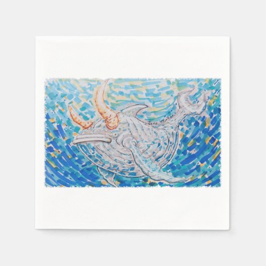 stierwalvis servet (Voorkant)