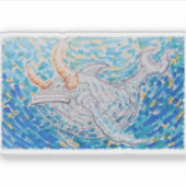 stierwalvis sticker (Voorkant)