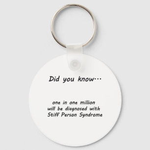 Stiff Person Syndrome - Wist je dat? Sleutelhanger