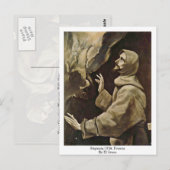 Stigmata van St. Francis door El Greco Briefkaart (Voorkant / Achterkant)