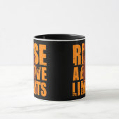 Stijg boven grenzen mok (Midden)