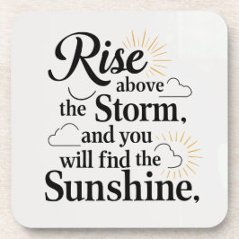 Stijg boven Onderzetter uit