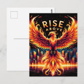 Stijg boven Phoenix Briefkaart (Voorkant / Achterkant)