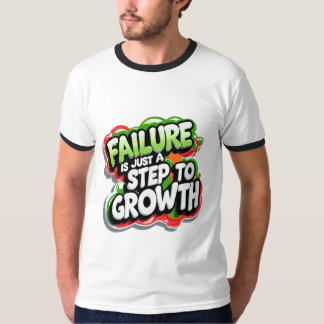 Stijg door mislukking – Vetgedrukte graffiti minds T-shirt