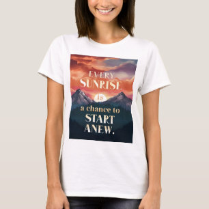 Stijgen en vernieuwen t-shirt