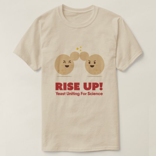 STIJGEN! Gist Uniting for Science - Mannen T-shirt (Design voorkant)