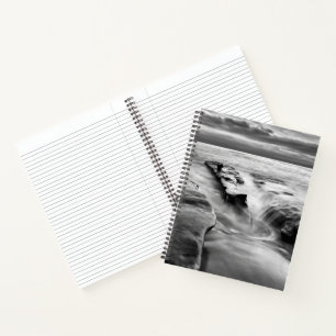 Stijgend Tij Aan Het Strand Notitieboek