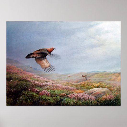 'Stijgende groei' - afdruk op het canvas Poster (Voorkant)