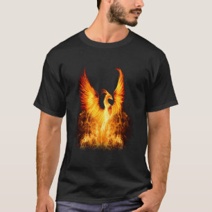 Stijgende Phoenix Fire Fenix Inspiration Motivatio T-shirt