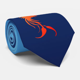 Stijgende Phoenix in het Stropdas Flames