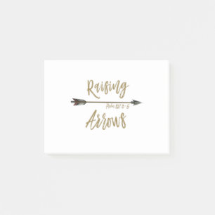 Stijgende pijlen - psalm 127:3-5 post-it® notes