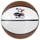 Stijging boven basketbal (Voorkant)