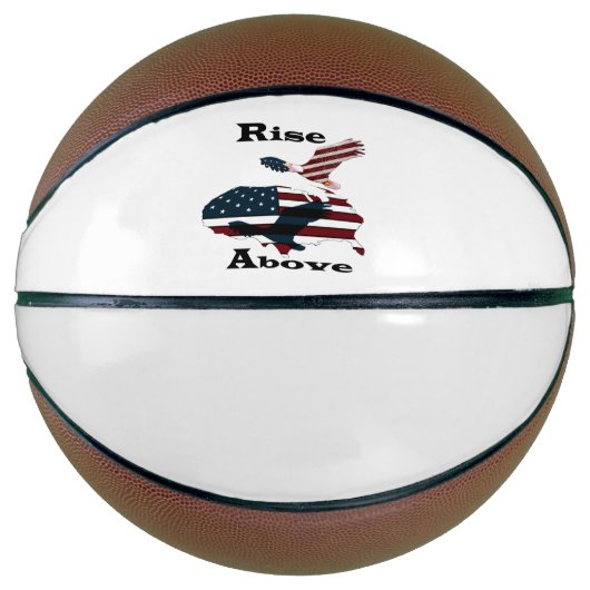 Stijging boven basketbal (Voorkant)