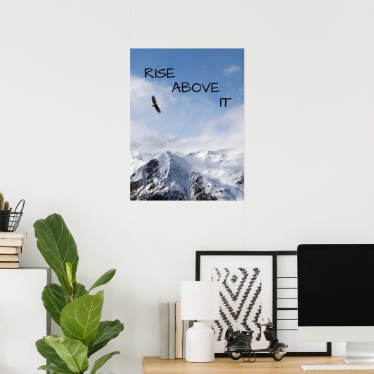 Stijging boven het Poster (Thuiskantoor)