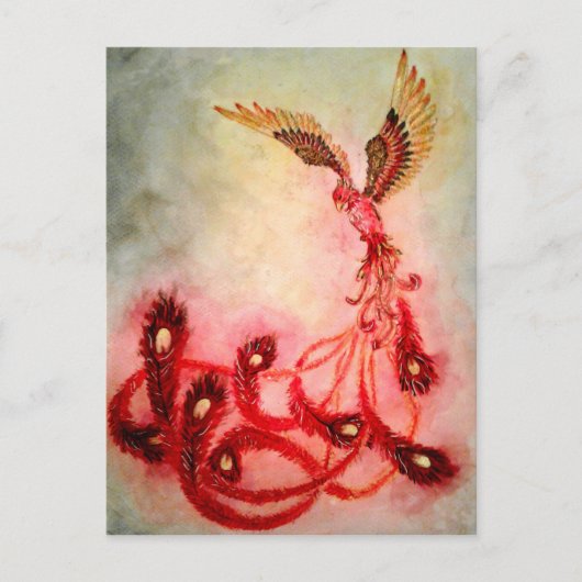 Stijging - Briefkaart Phoenix (Voorkant)