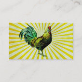 Stijging en schijn visitekaartje (Achterkant)