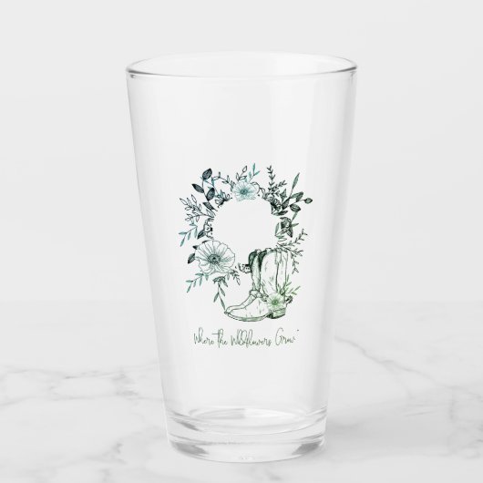 stijging in land glas (Voorkant)