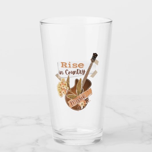 stijging in land glas (Voorkant)