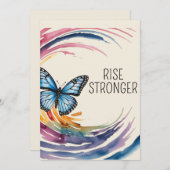 Stijging sterker thema kaart (Voorkant / Achterkant)