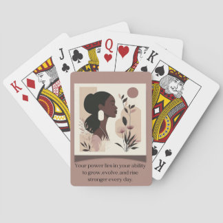 Stijging sterker thema pokerkaarten