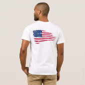 Stijging van de as-Mannen T-shirt (Achterkant volledig)