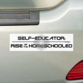 Stijging van de gekozen woning bumpersticker (Op auto)