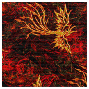 Stijging van de Phoenix Fabric Stof