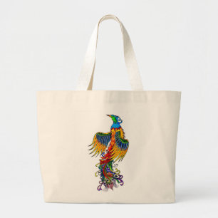 Stijging van de Phoenix Grote Tote Bag