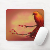 Stijging van de Phoenix Mousepad Muismat (Met muis)