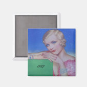  stijl 1932 magneet (Voorkant / Achterkant)