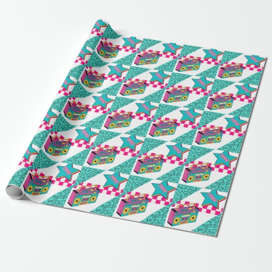 stijl 1994 Stereo Cadeaupapier (Uitgerold)