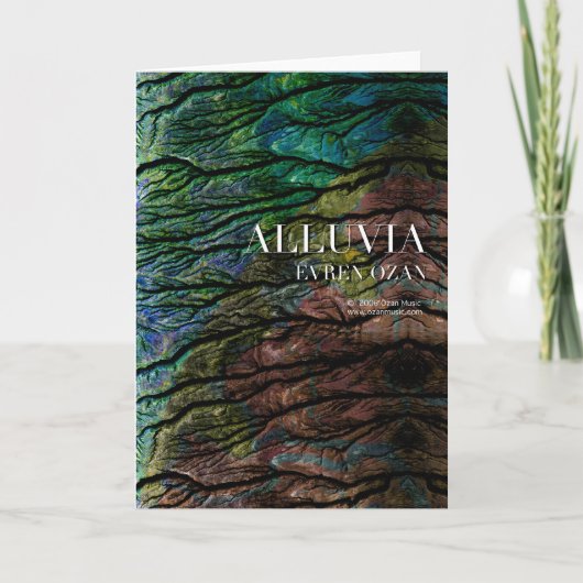 Stijl 2 van de Kaart van alluvia (Voorkant)