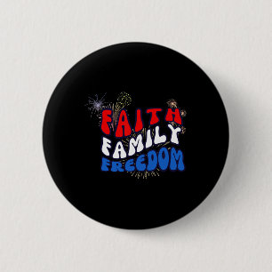  stijl 4 juli Verenigde Staten Independence Day Pa Ronde Button 5,7 Cm