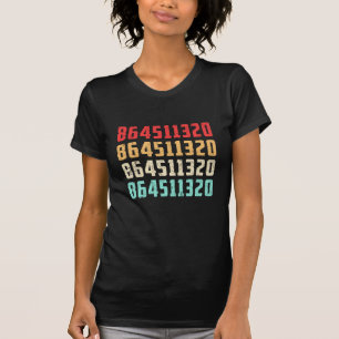 stijl 86 45 Anti-Trump voor vrouwen T-shirt