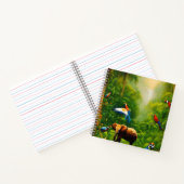 Stijl: 8.5"x 8.5"Spiraal Notitieboek (Binnen)